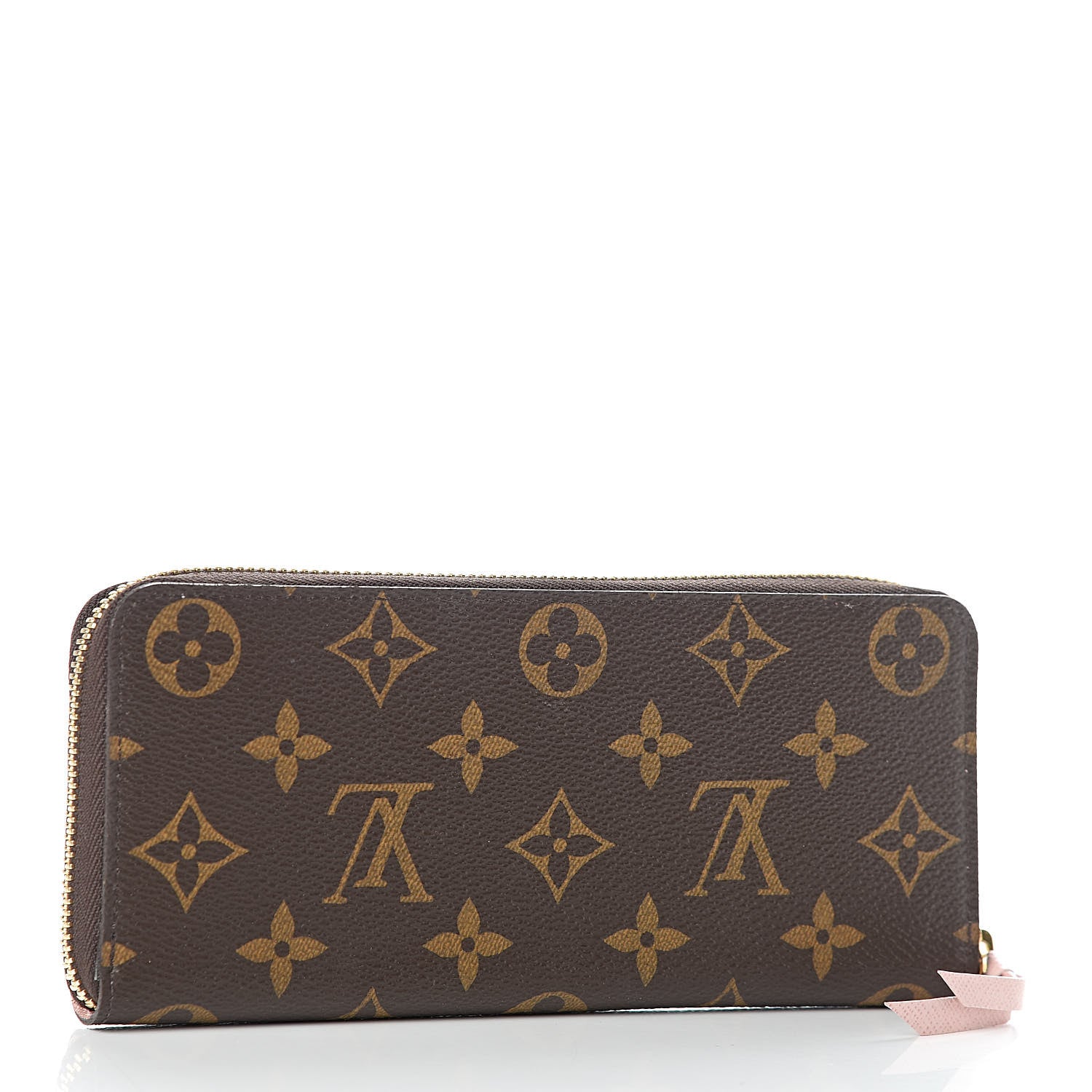 Louis Vuitton Monogram Clemence Wallet Rose Ballerine 3 of 7