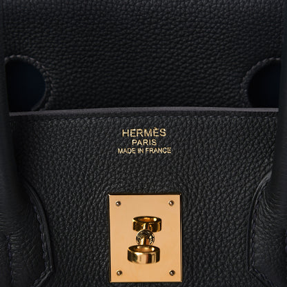 Hermes Togo Birkin 35 Bleu Ocean 5 of 8