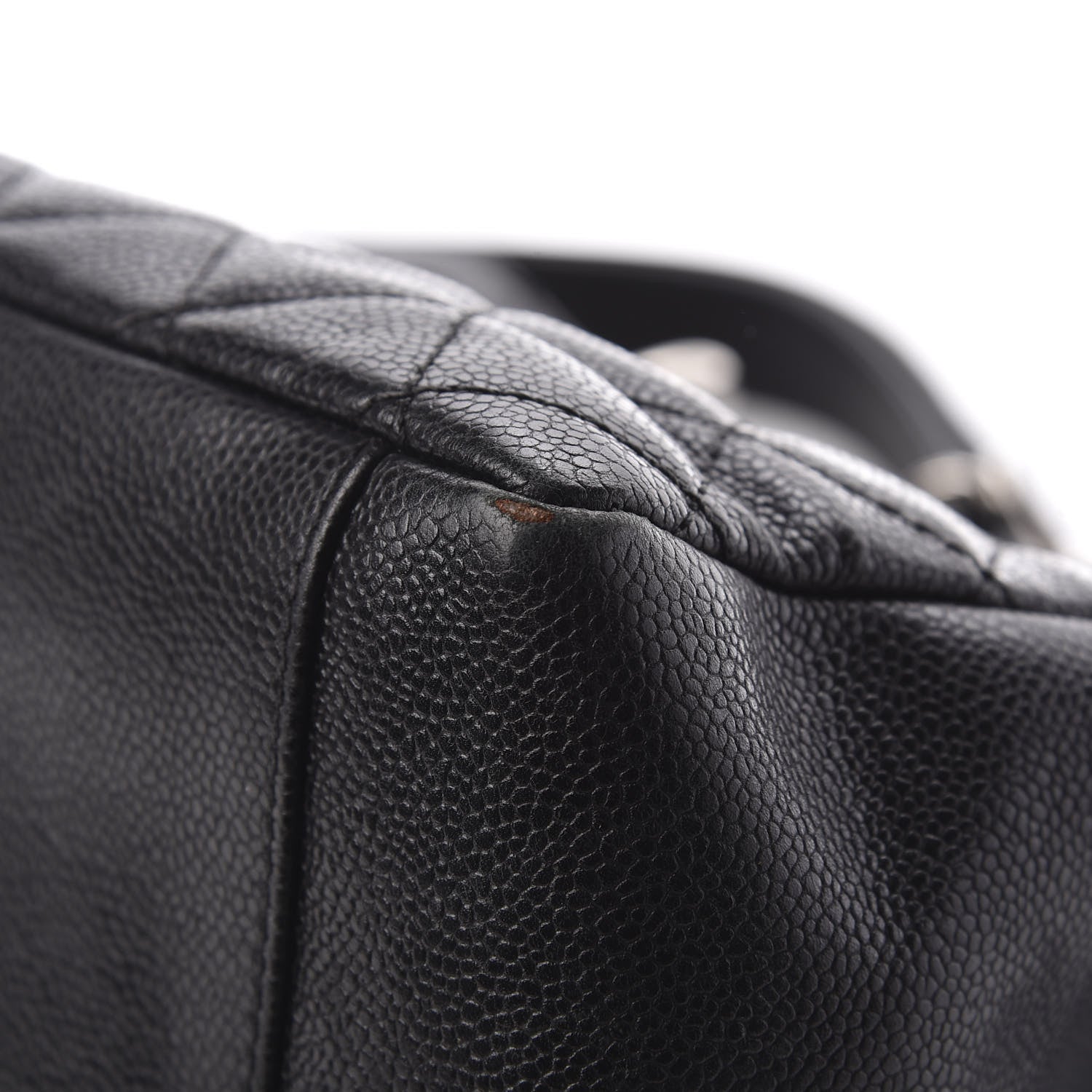Chanel Caviar Quilted Grand Shopping Tote GST Black 7 of 9