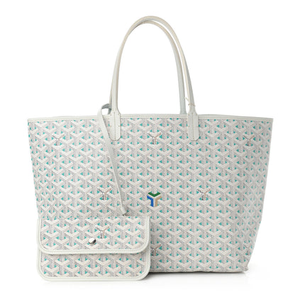 Goyard Goyardine Saint Louis Claire Voie PM White Opaline 1 of 13