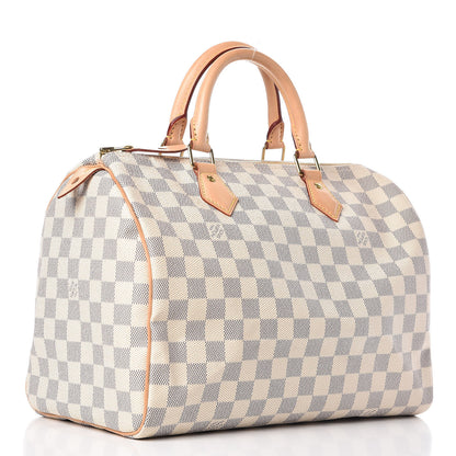 Louis Vuitton Damier Azur Speedy 30 3 of 21