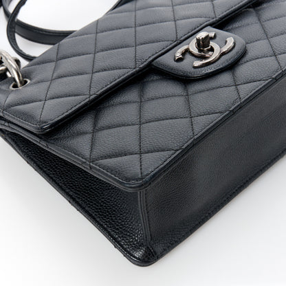 Chanel Caviar Quilted Medium Retro Class Flap Black 10 of 12