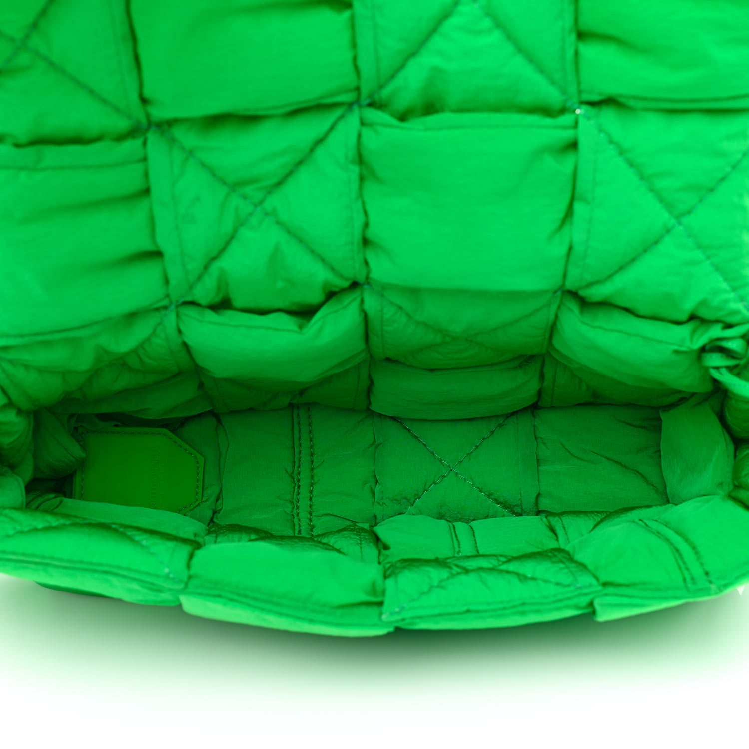 Bottega Veneta Nylon Intrecciato Padded Tech Cassette Bag Parakeet 6 of 12