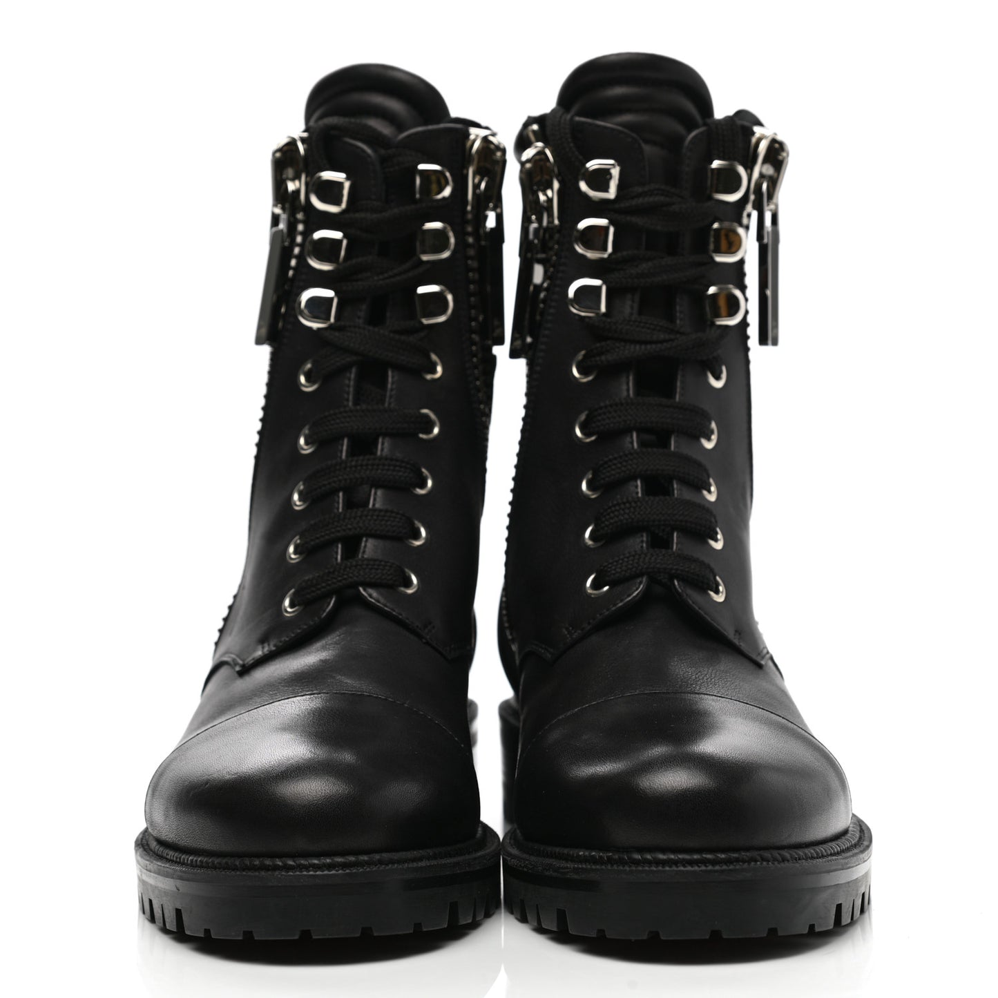 Calfskin Quilted En Hiver Boots 39.5 Black