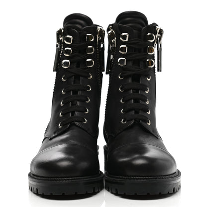 Christian Louboutin Calfskin Quilted En Hiver Boots 39.5 Black 2 of 10