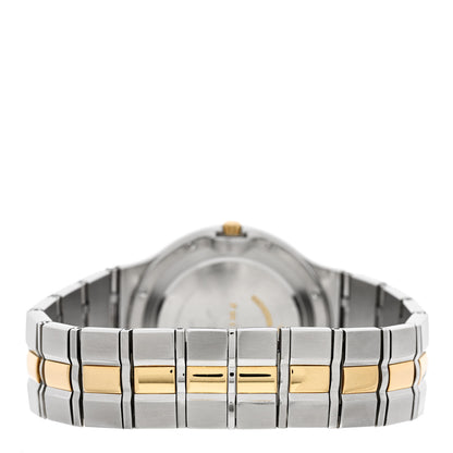 Vacheron Constantin Stainless Steel 18K Yellow Gold 34mm Phidias Quartz Watch White 3 of 4
