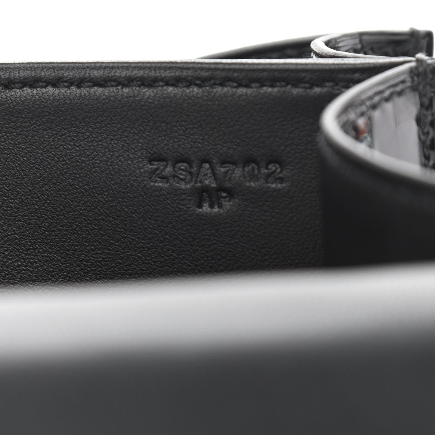 Shiny Porosus Crocodile Constance 24 Black