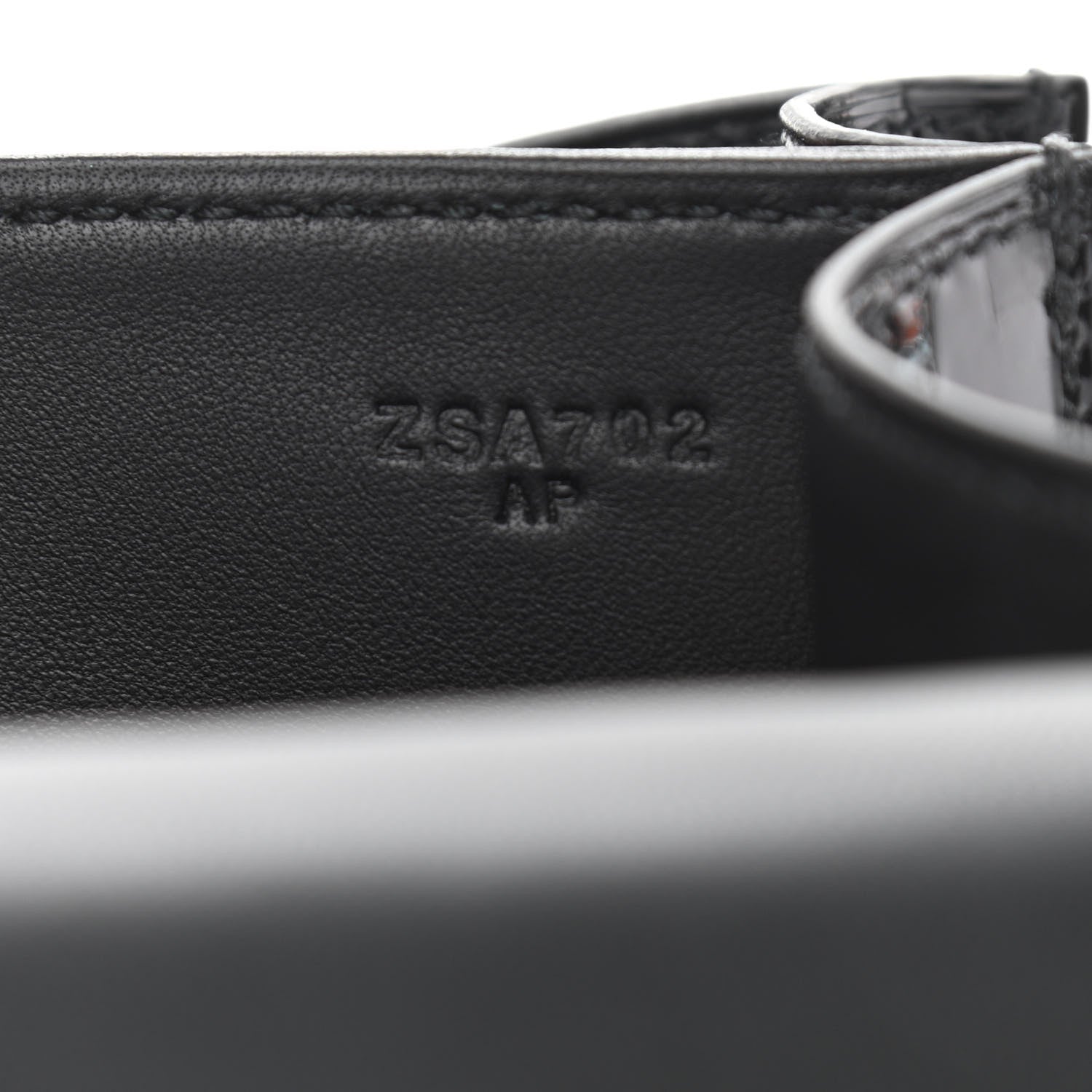 Hermes Shiny Porosus Crocodile Constance 24 Black 7 of 11