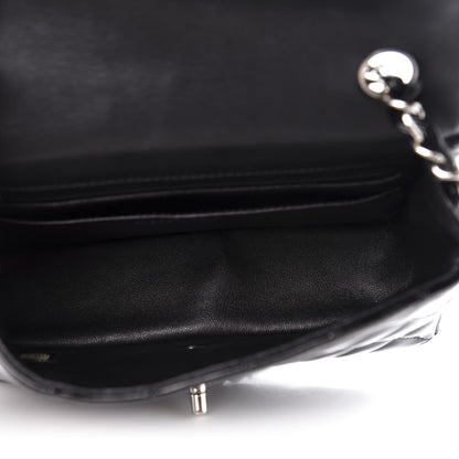Chanel Patent Calfskin Quilted Mini Rectangular Flap Black 5 of 12