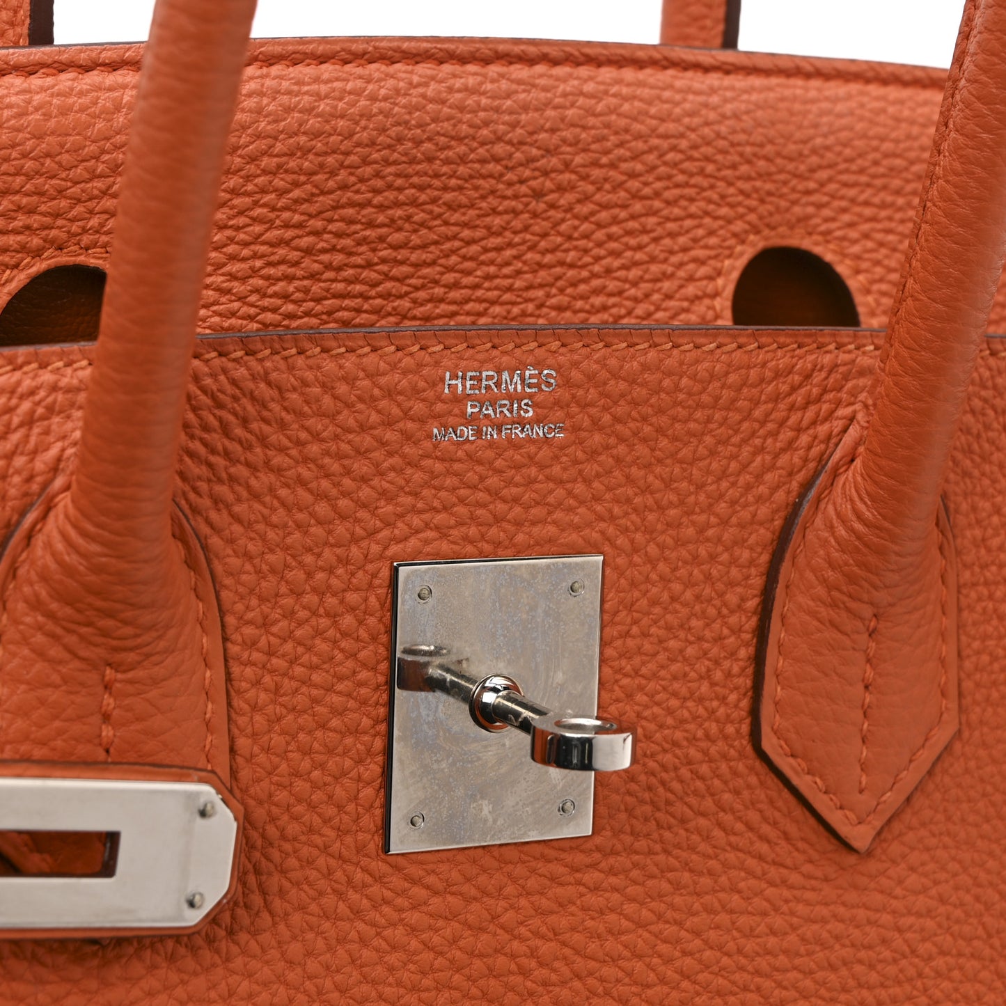 Togo Birkin 30 Orange