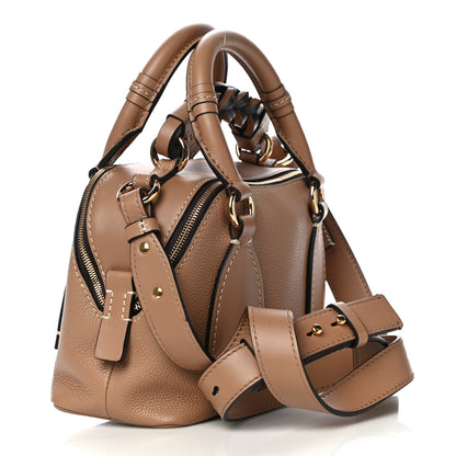 Chloe Calfskin Small Daria Cement Brown 2 of 9