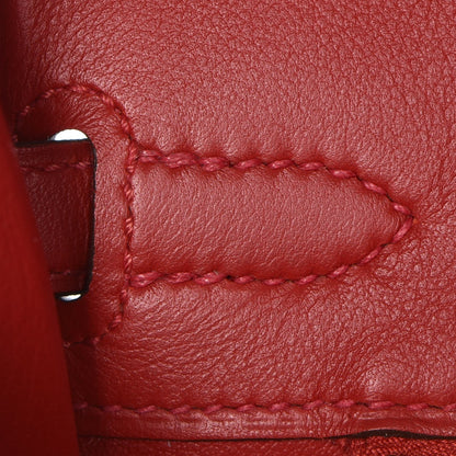 Hermes Swift Birkin 25 Vermillion 19 of 29