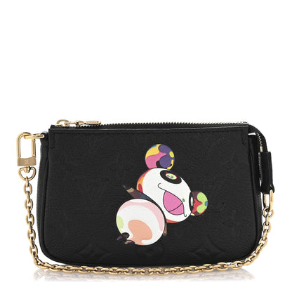 Louis Vuitton LV X TM Empreinte Monogram Mini Pochette Accessories Black Multicolor 1 of 8