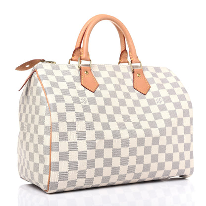 Louis Vuitton Damier Azur Speedy 30 3 of 18