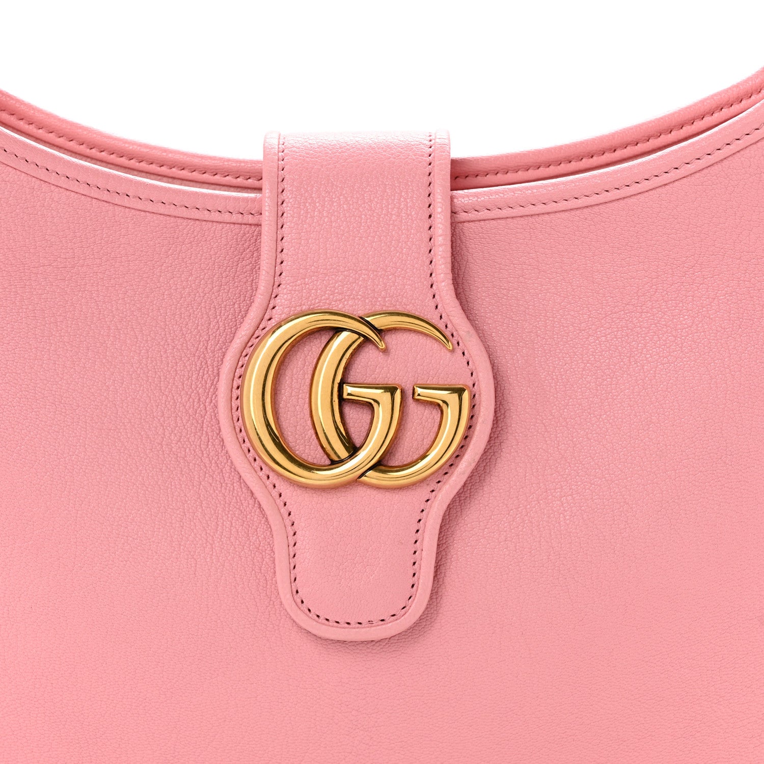 Gucci Goatskin Medium Aphrodite Shoulder Bag Wild Rose 1890313