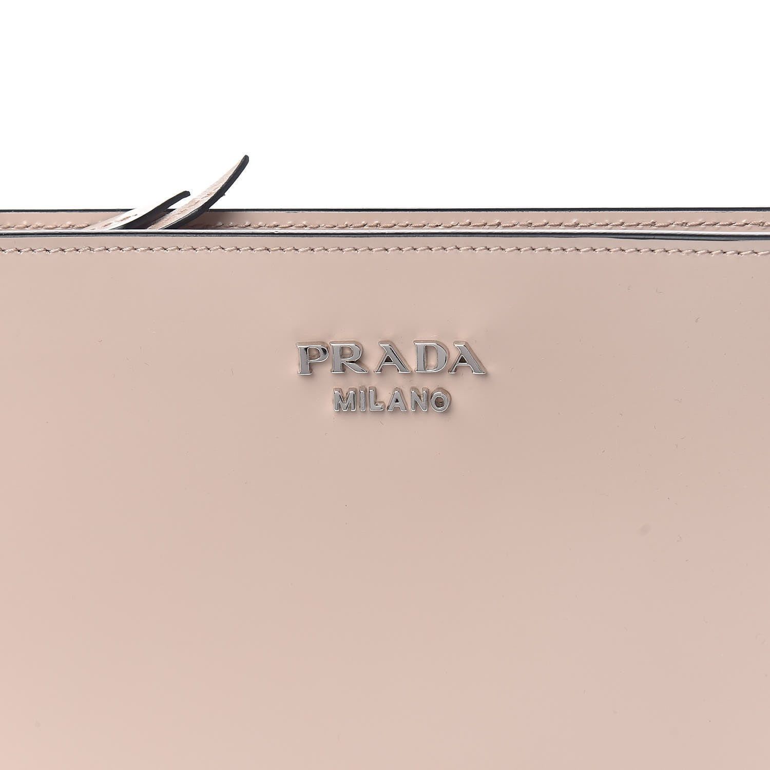 Prada Soft Calf Chain Clutch Cammeo 10 of 12