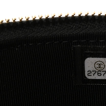 Chanel Iridescent Caviar Quilted Classic iPhone Pouch Black 6 of 7