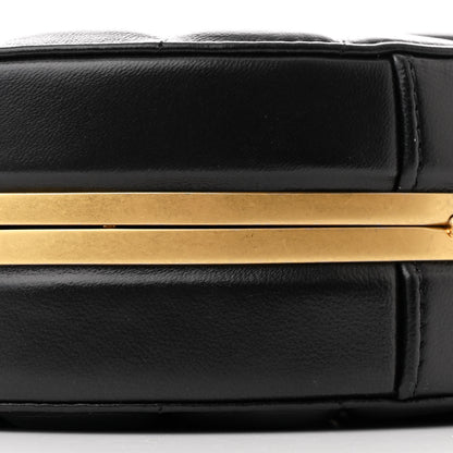 Chanel Lambskin Round Clutch With Chain Black 9 of 10