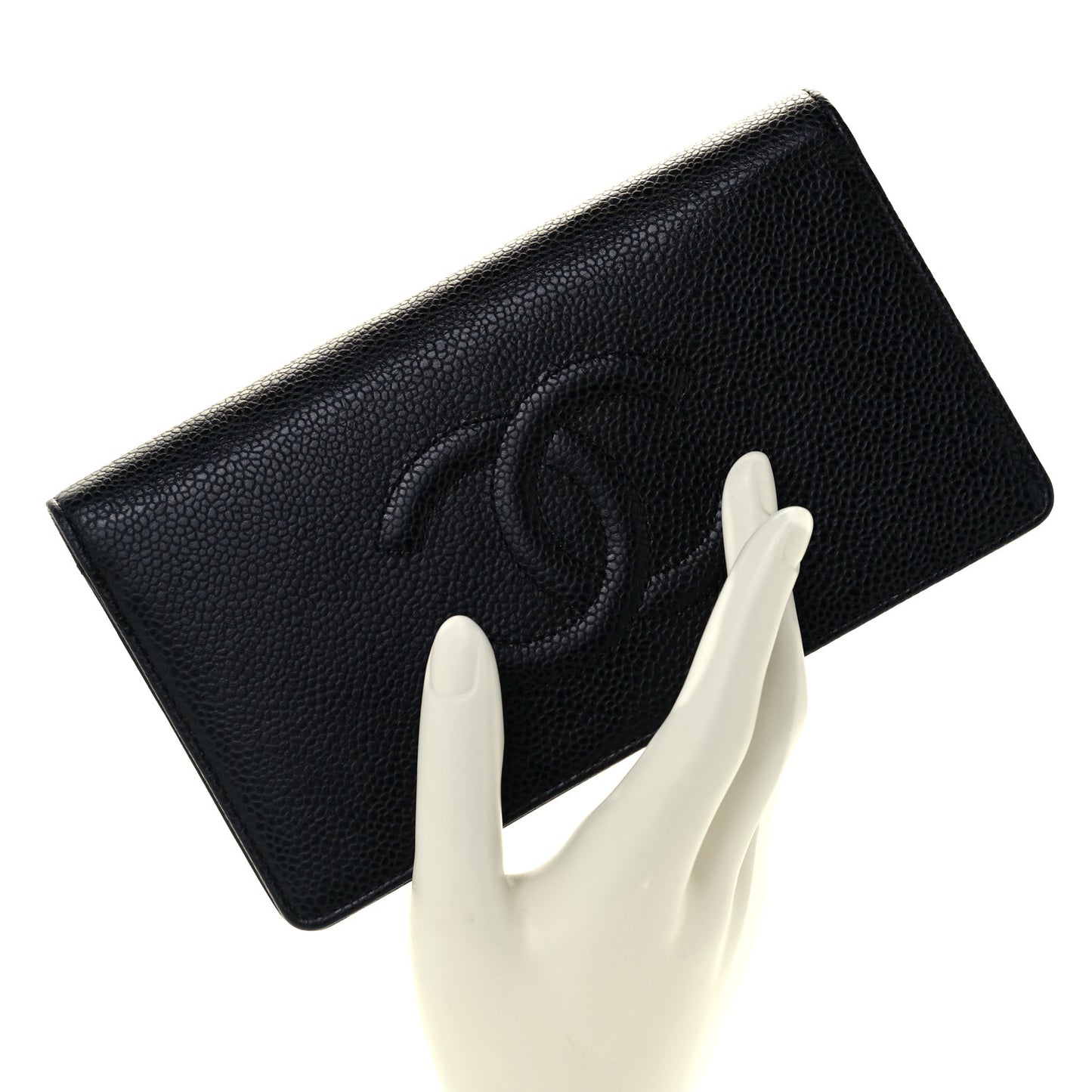 Caviar Timeless CC Yen Wallet Black