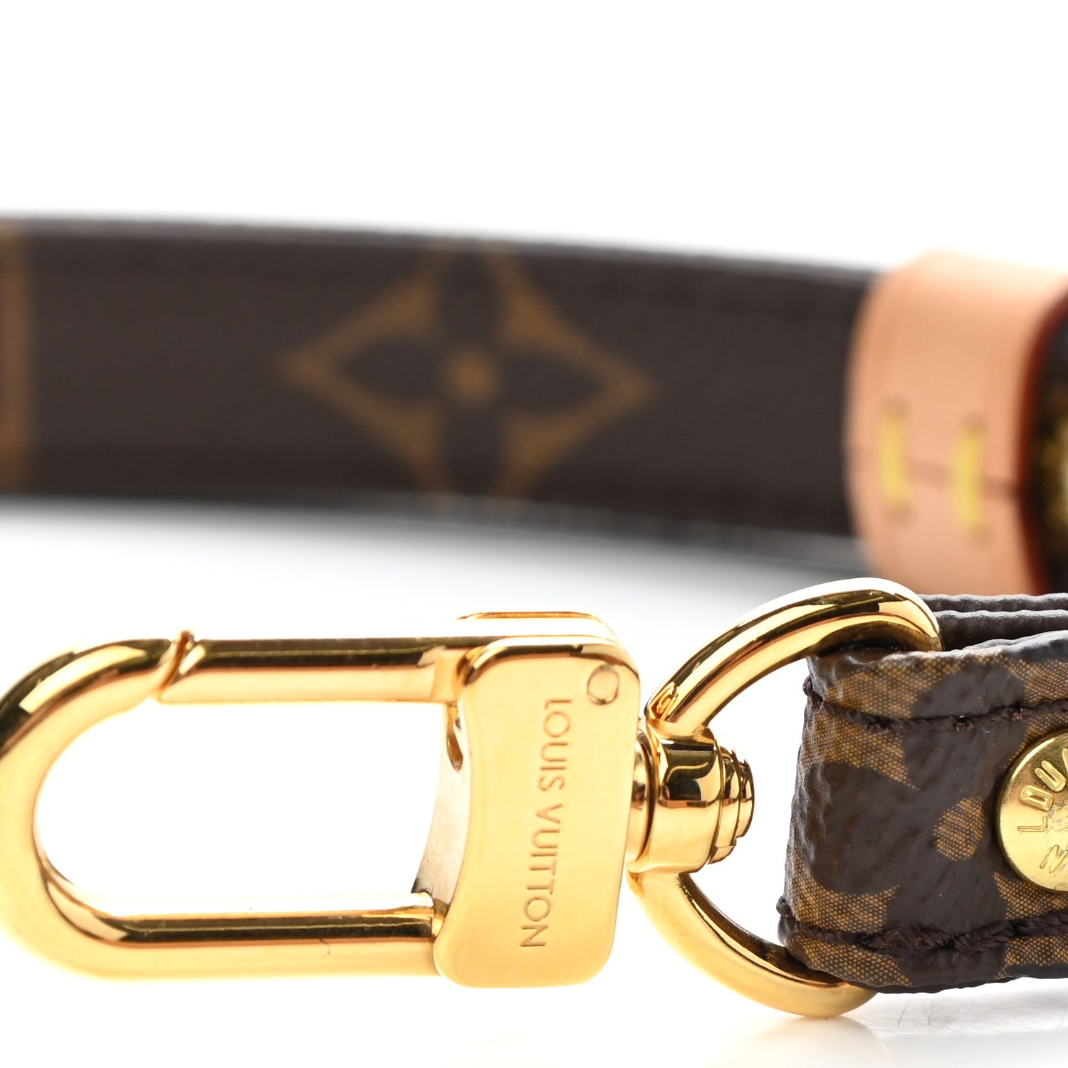 Louis Vuitton Monogram 16mm Adjustable Shoulder Strap 3 of 3