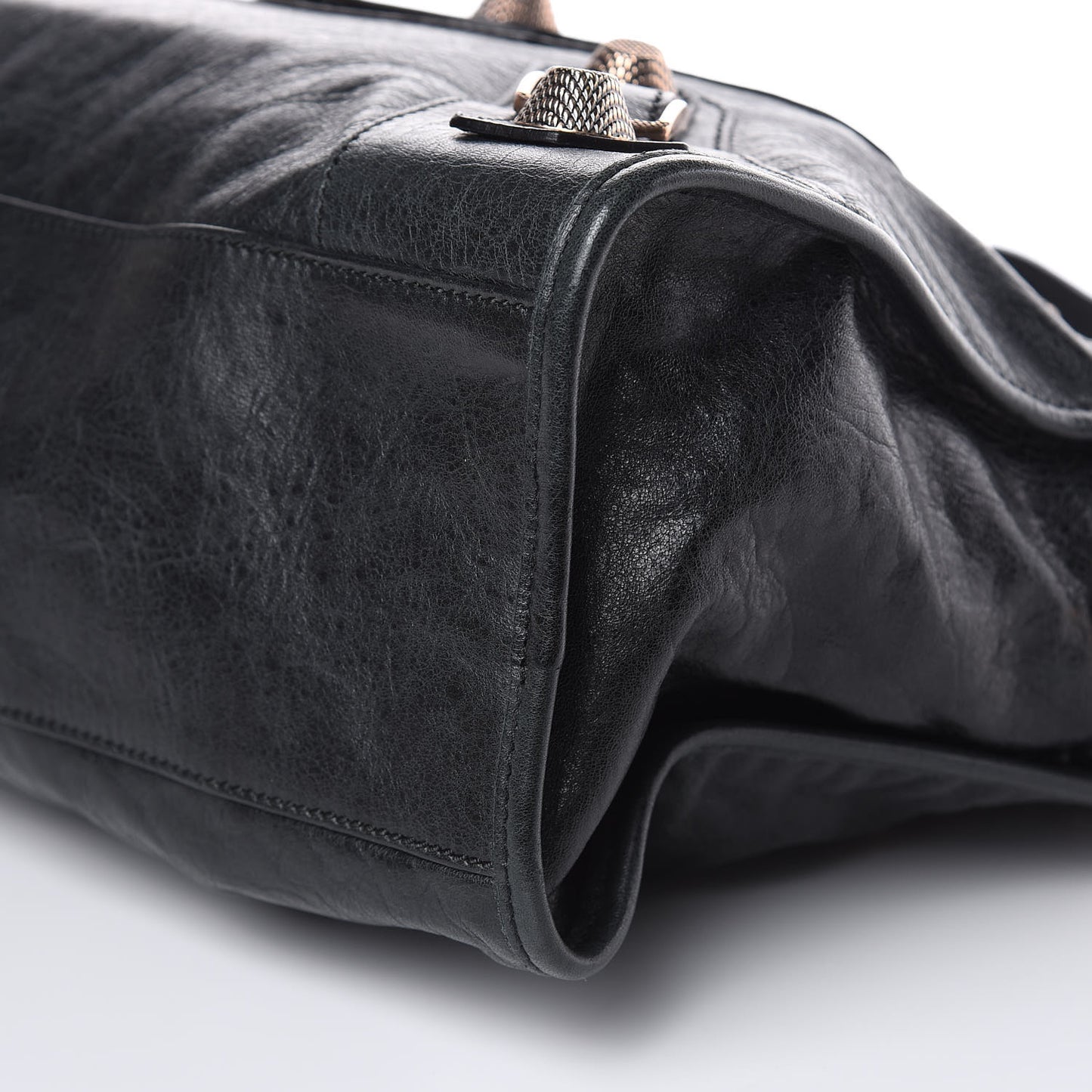 Agneau Giant 21 Rose Gold Hardware City Black