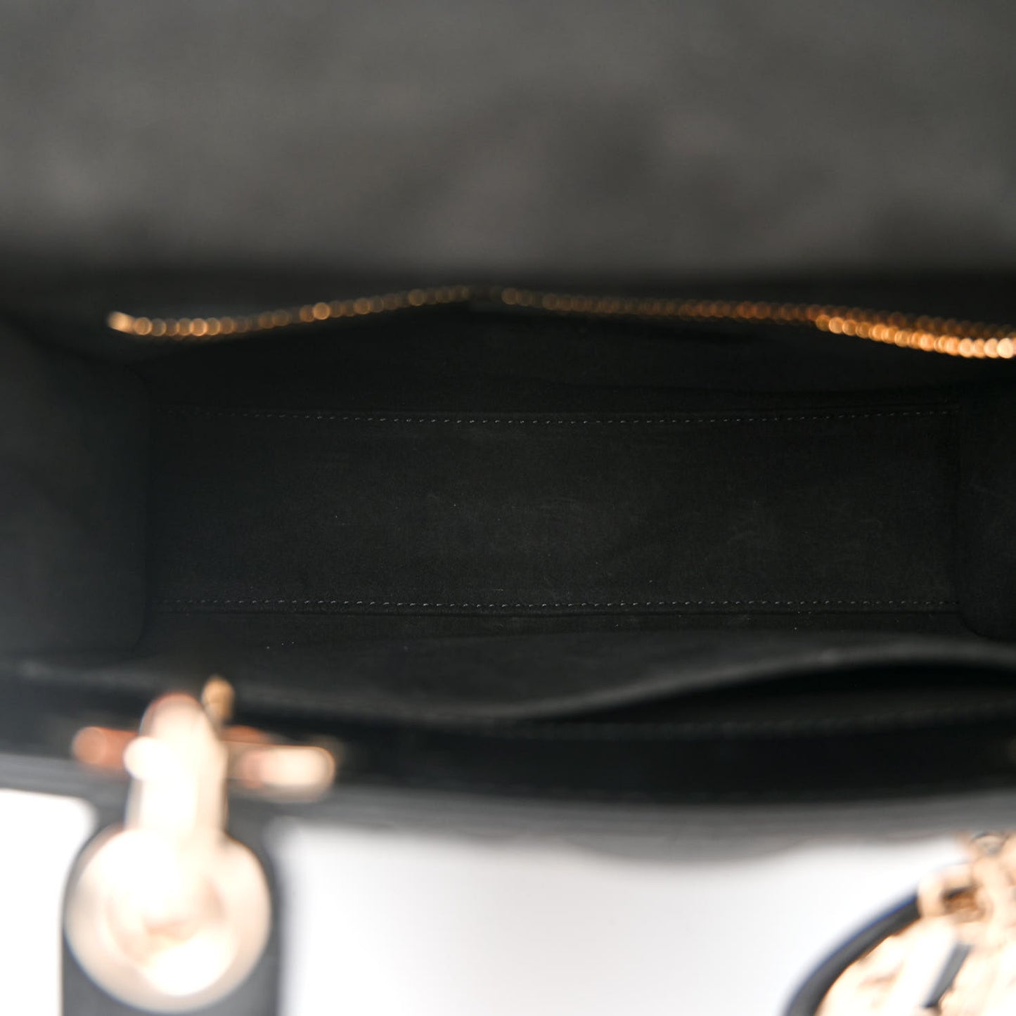 Lambskin Cannage Small My ABCDior Lady Dior Black