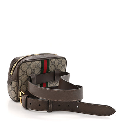 Gucci GG Supreme Monogram Small Ophidia Belt Bag 105 42 Dark Brown 3 of 10