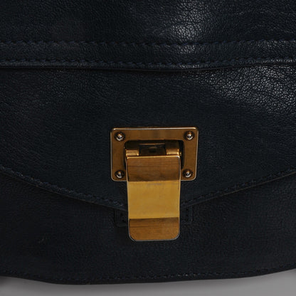 Proenza Schouler Lambskin Medium PS1 Satchel Midnight 9 of 14
