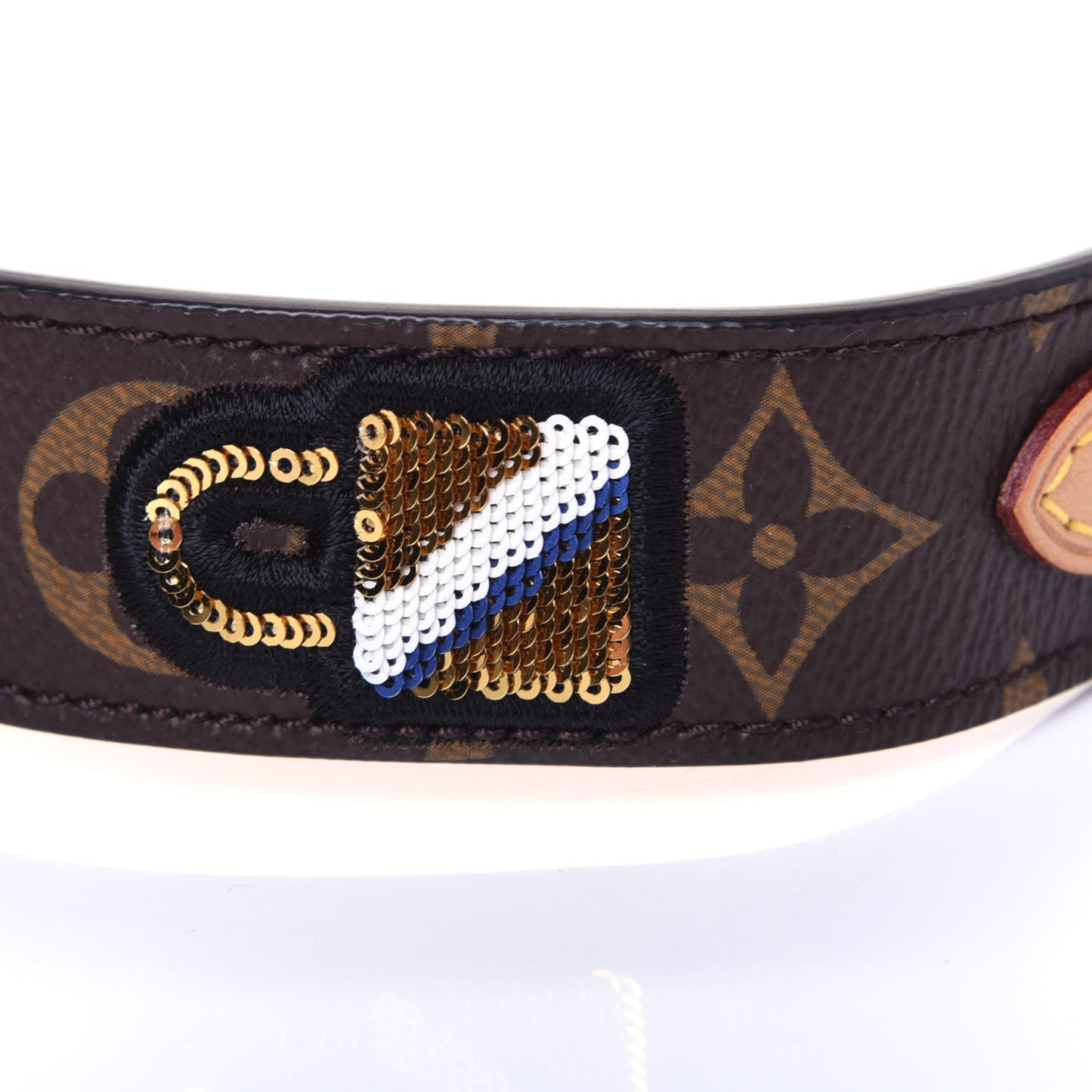 Monogram Patches Bandouliere Shoulder Strap