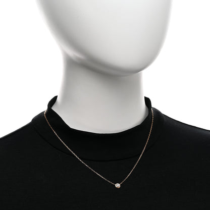 Cartier 18K Pink Gold Diamond LM D'Amour Pendant Necklace 2 of 4