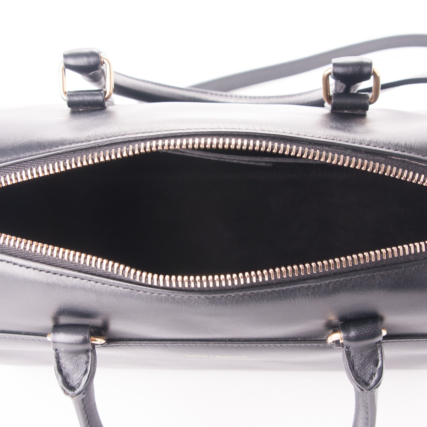 Saint Laurent Calfskin Classic Baby Duffle Black 7 of 9
