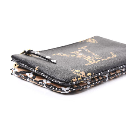 Louis Vuitton Monogram Giant Jungle Pochette Double Zip Black 7 of 8