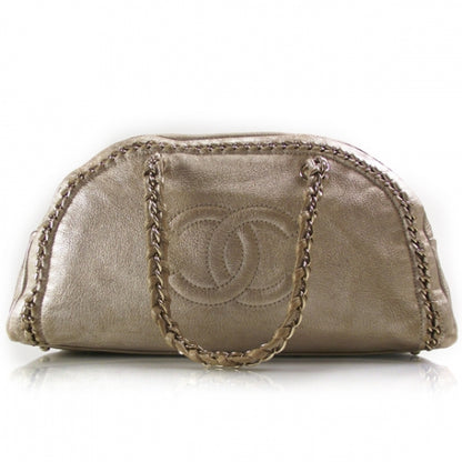 Chanel Luxe Ligne Large Bowler Tote Metallic 1 of 12
