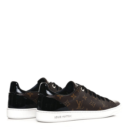 Louis Vuitton Patent Monogram Frontrow Sneakers 40 4 of 8
