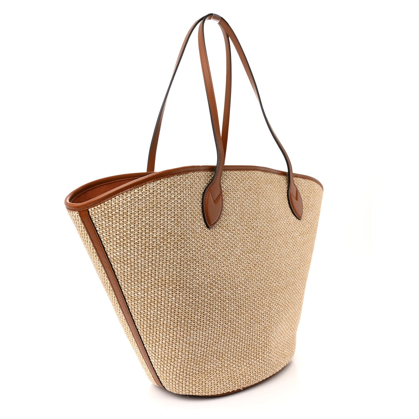 Raffia Saint Jacques Tote Caramel
