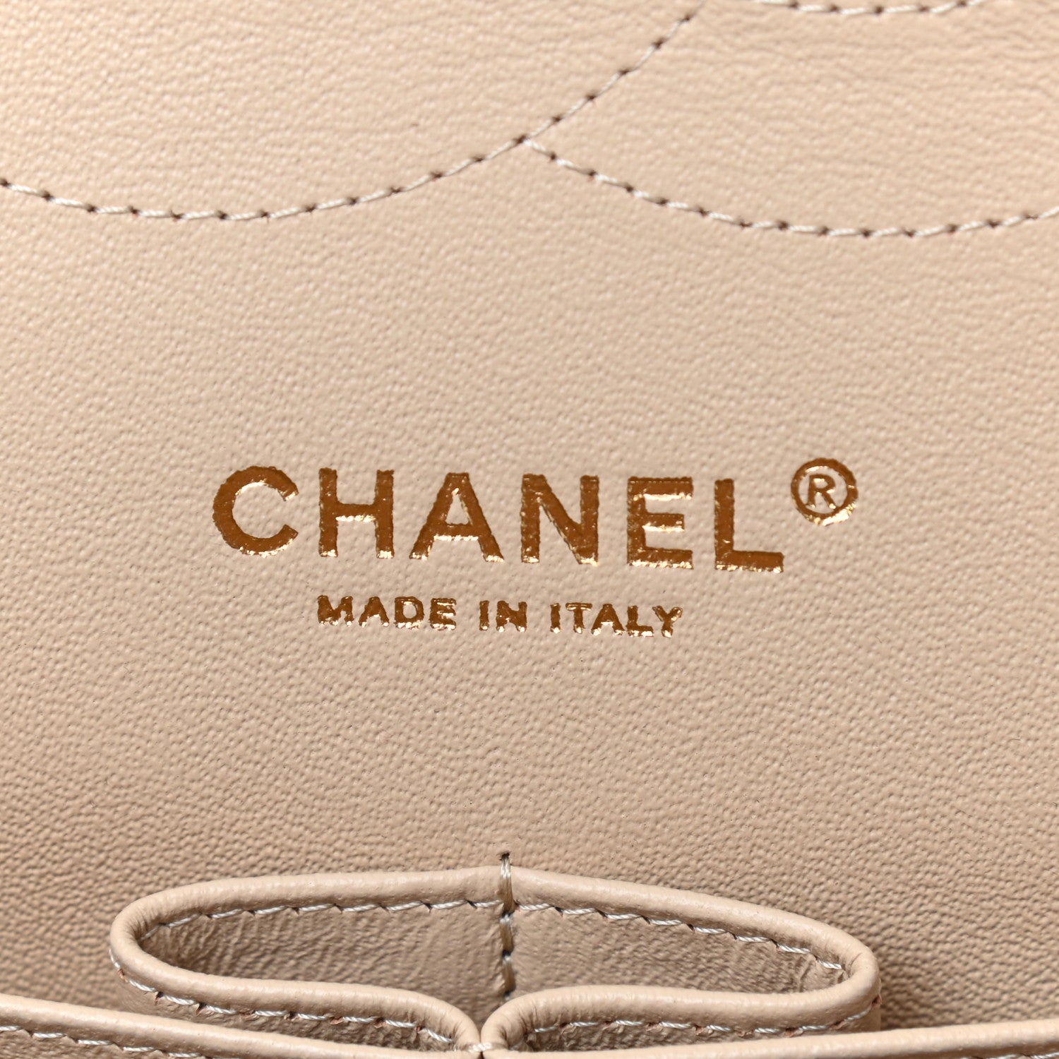 Chanel Caviar Quilted Jumbo Double Flap Beige 6 of 9