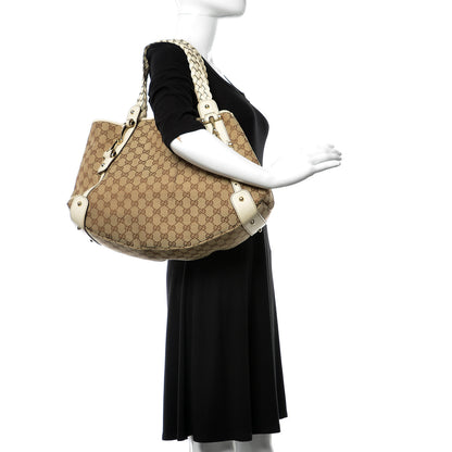 Gucci Monogram Medium Pelham Shoulder Bag Off White 2 of 10