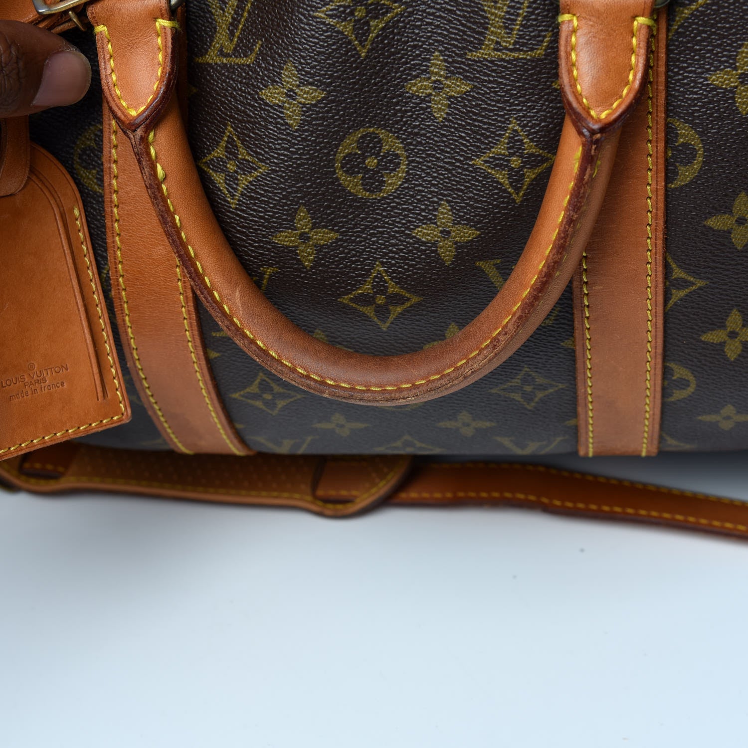 Louis Vuitton Monogram Keepall Bandouliere 50 22 of 22