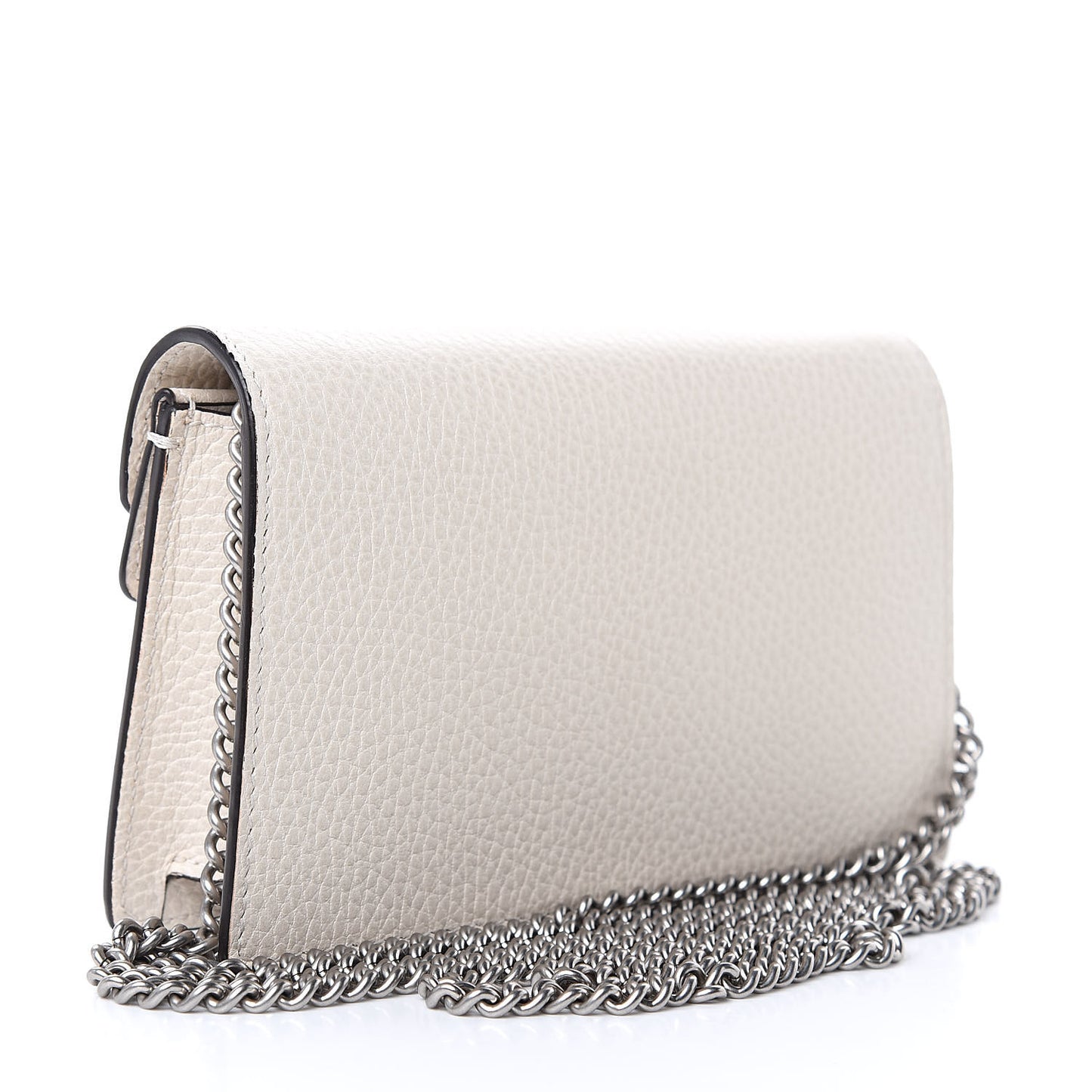 Dollar Calfskin Crystal Super Mini Dionysus Shoulder Bag Mystic White Black Diamond