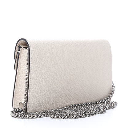 Gucci Dollar Calfskin Crystal Super Mini Dionysus Shoulder Bag Mystic White Black Diamond 3 of 12