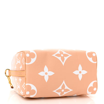 Louis Vuitton Monogram Giant By The Pool Speedy Bandouliere 25 Brume 3 of 10