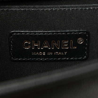 Chanel Caviar Quilted Medium Boy Flap Black 6 of 10