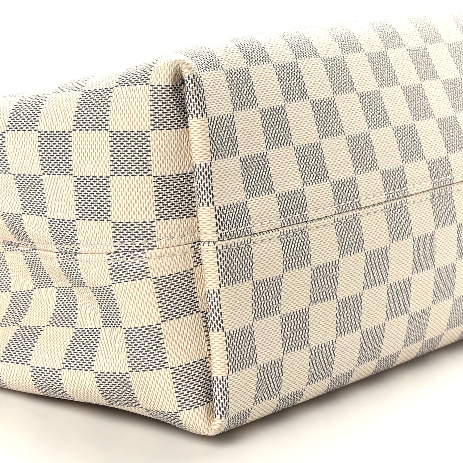Louis Vuitton Damier Azur Graceful MM Rose Ballerine 7 of 8