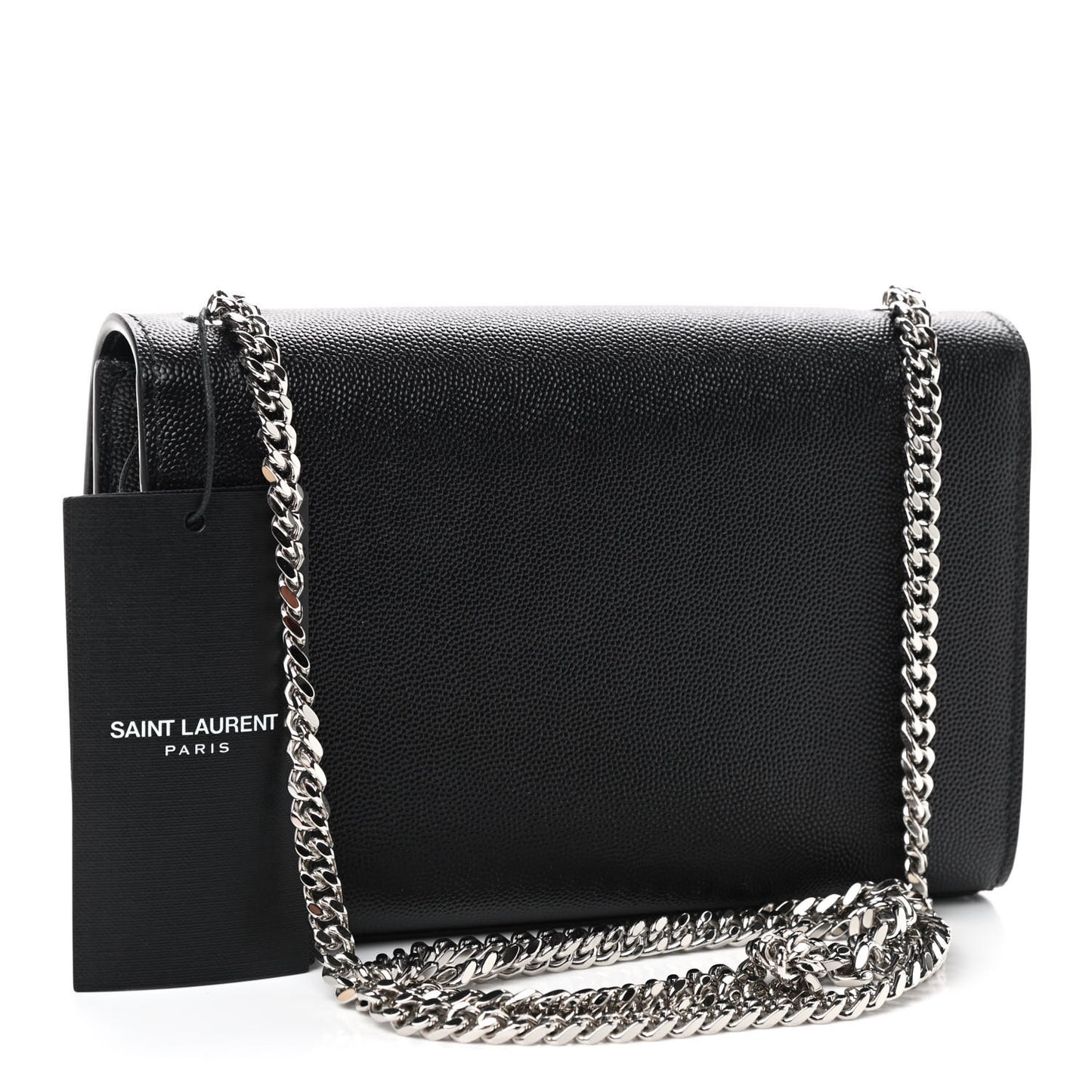 Grain De Poudre Small Classic Monogram Kate Tassel Satchel Black