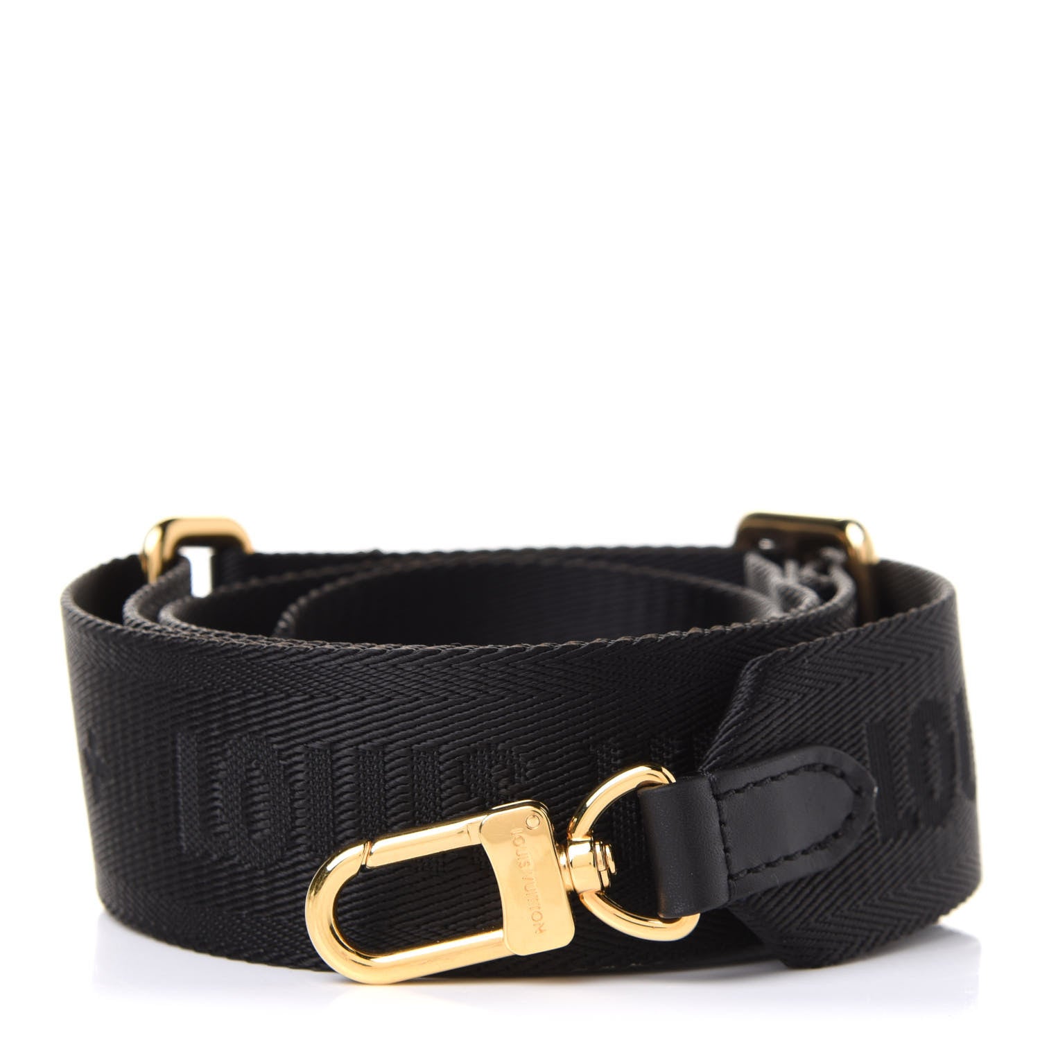 Louis Vuitton Nylon Petite Malle Souple Shoulder Strap Black 1 of 4