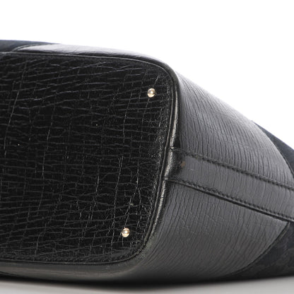 Gucci Monogram Medium Hasler Tote Black 9 of 10