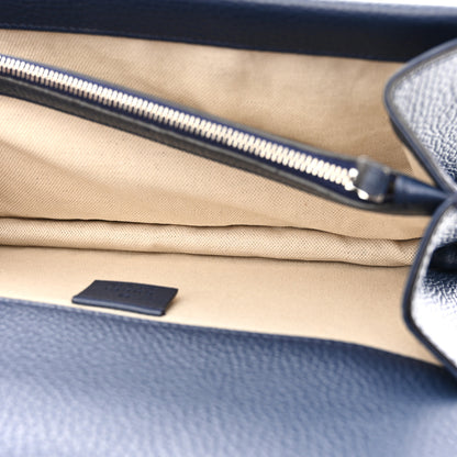 Gucci Dollar Calfskin Crystal Small Dionysus Shoulder Bag Blue Agata Montana Sapphire 6 of 12