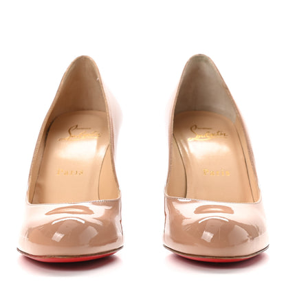 Christian Louboutin Patent Simple 70 Pumps 36.5 Nude 2 of 9