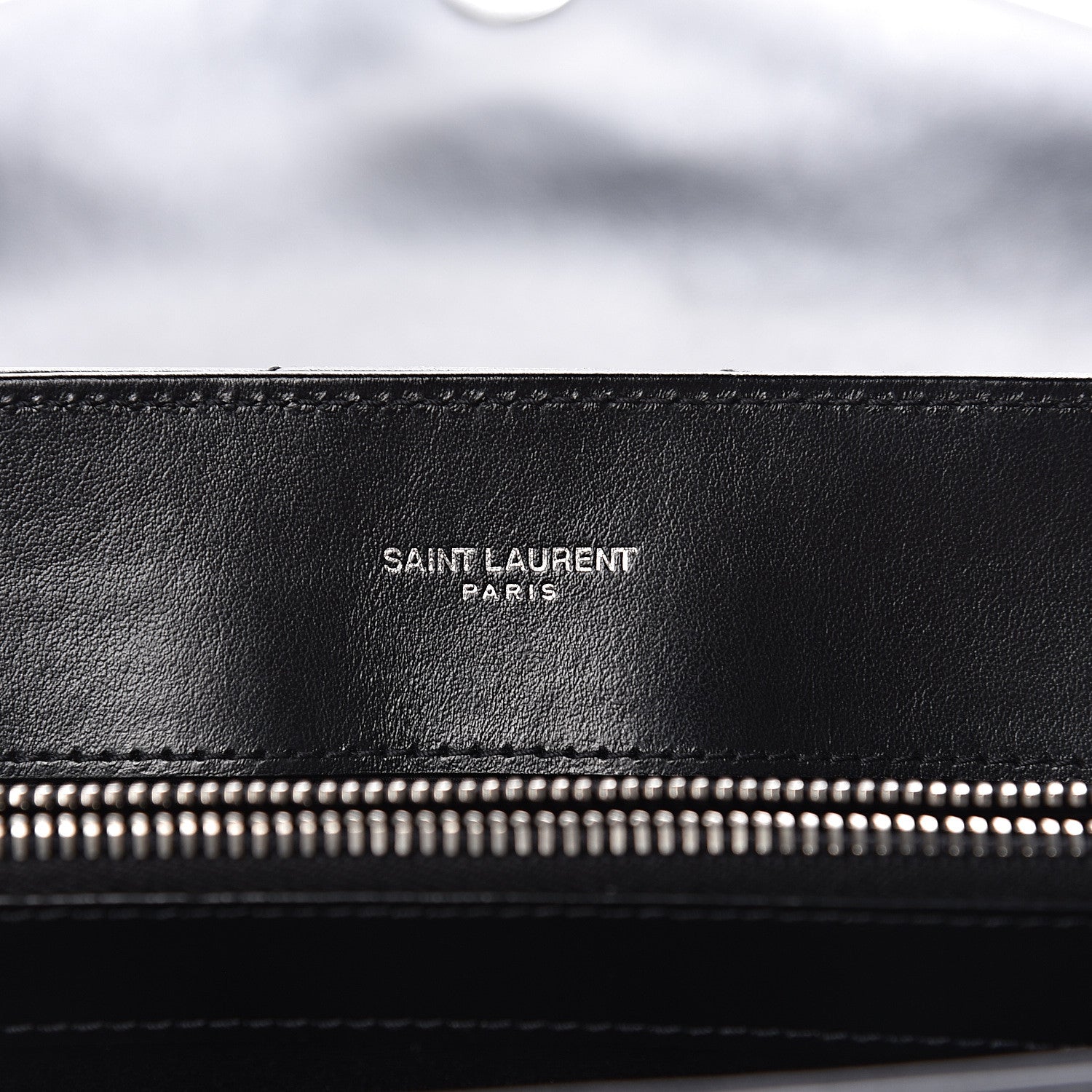 Saint Laurent Calfskin Y Quilted Monogram Medium Loulou Chain Satchel Black 7 of 10