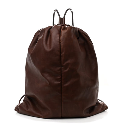The Row Nappa Puffy Backpack Chocolate 1 of 10
